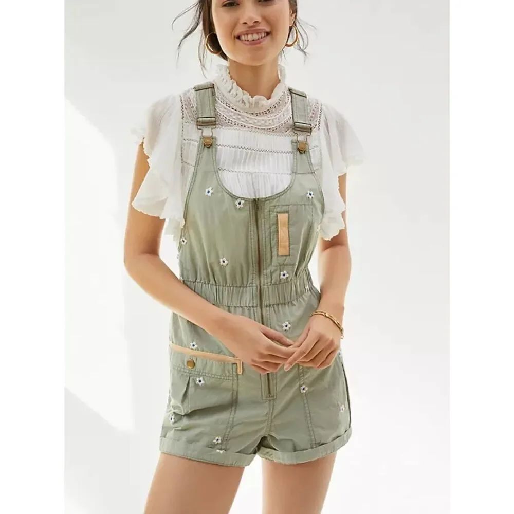 Anthropologie Pilcro Dessa Romper Women’s XS